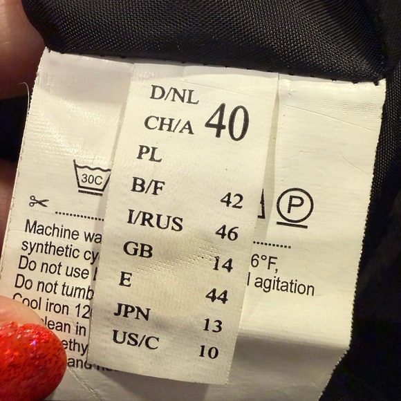 Gerry Weber Black Anorak Women’s 40/US 10 Full Zipper Outdoor Jacket Packable - Picture 12 of 15